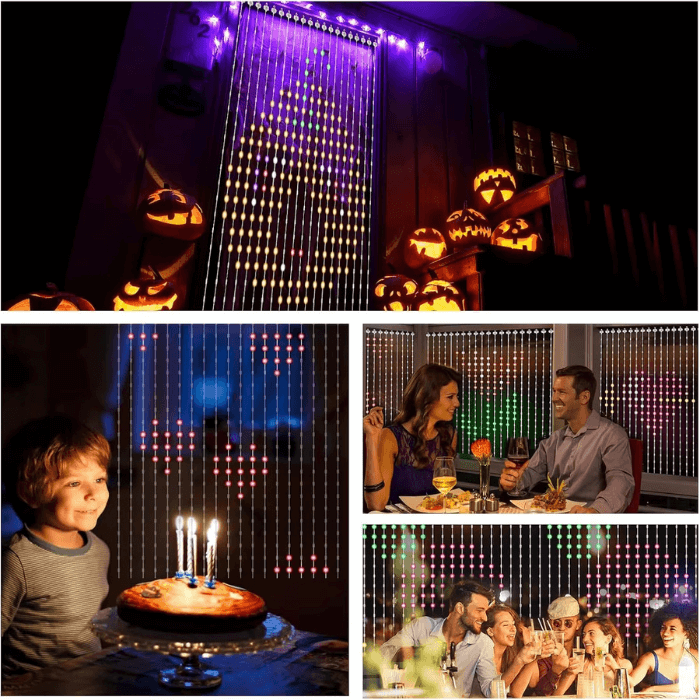 SMART LED Curtain Lights | App Control