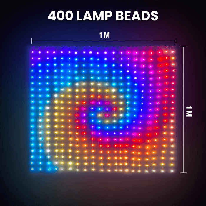 SMART LED Curtain Lights | App Control