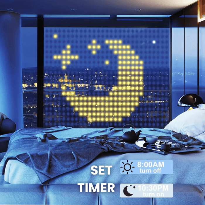 SMART LED Curtain Lights | App Control