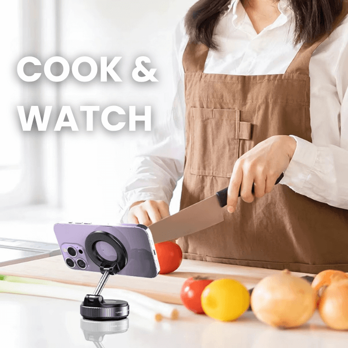 Vacuum Suction Phone Holder