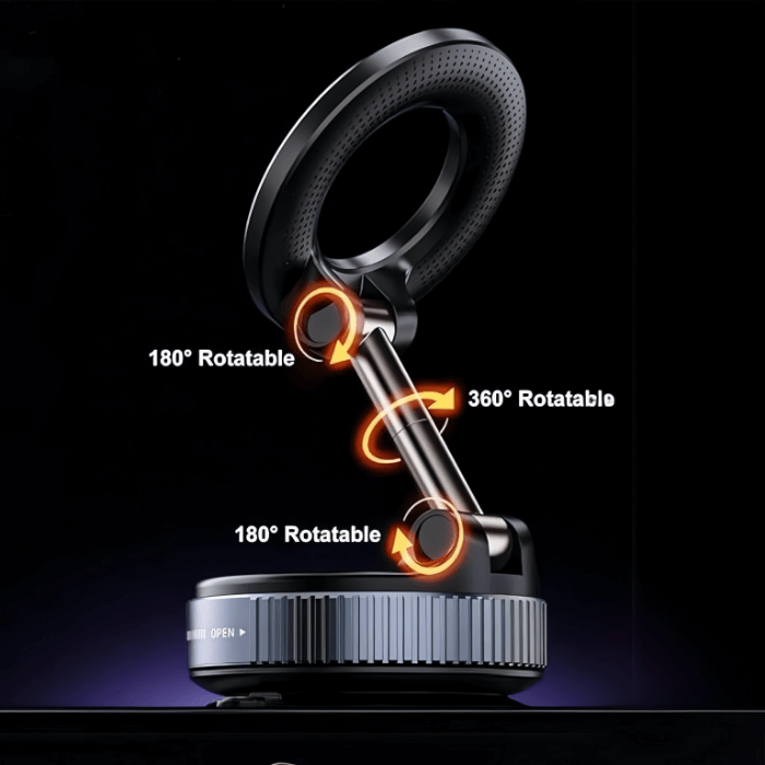 Vacuum Suction Phone Holder