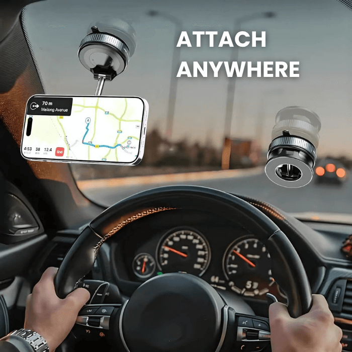 Vacuum Suction Phone Holder