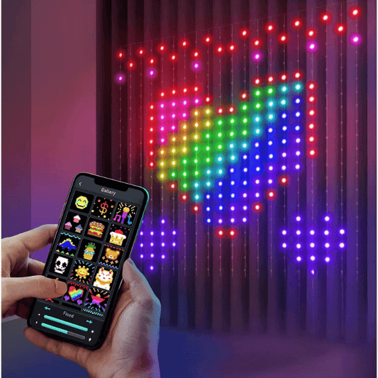 SMART LED Curtain Lights | App Control